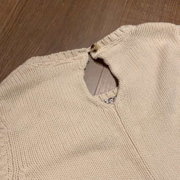 Element cable knit cream dress, Sz M. - Picture 6 of 7